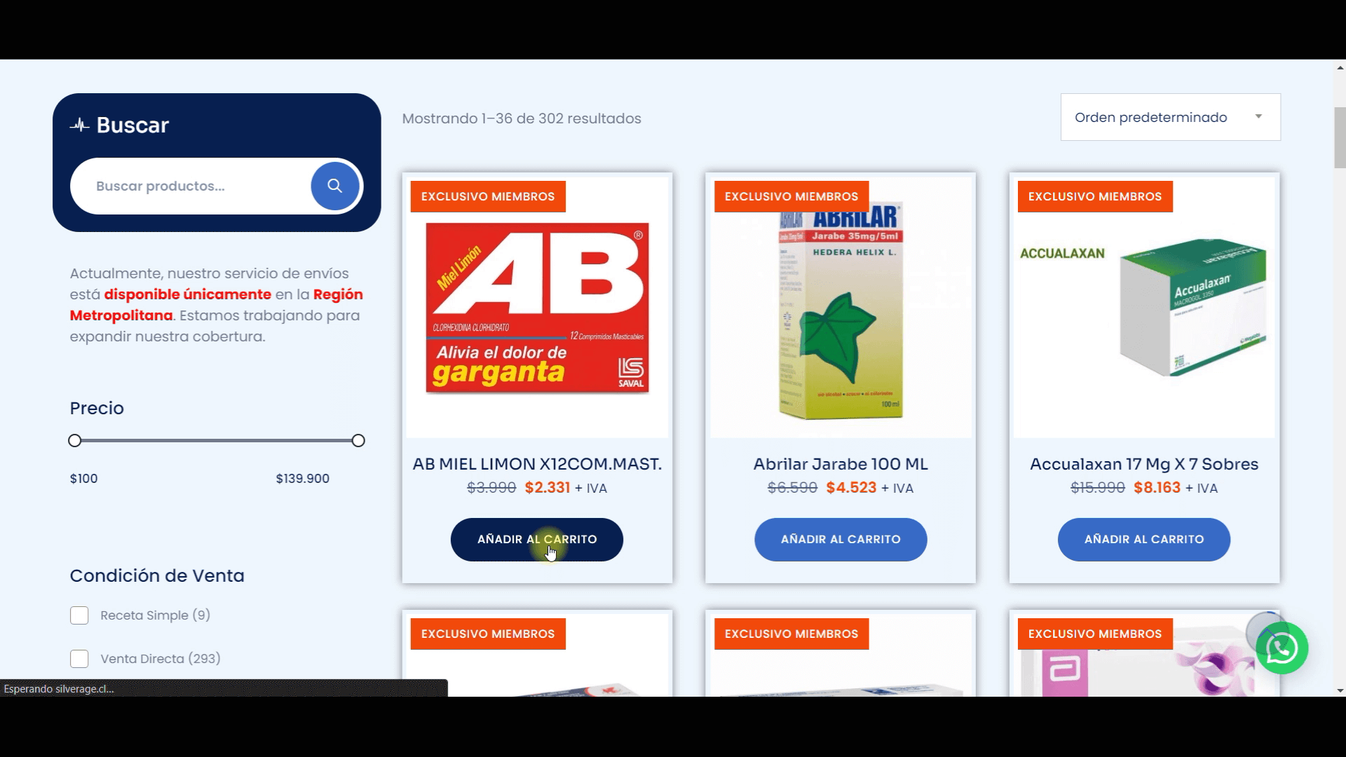 Tienda como miembro